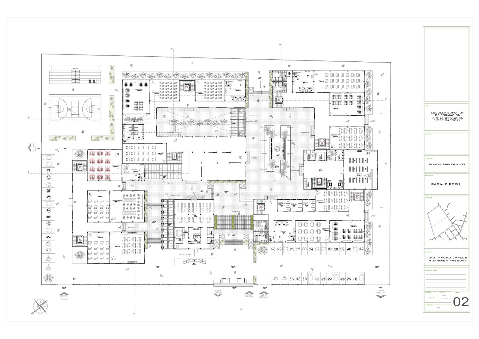 Ground Floor Plan — 3D model by Model Craft 3D