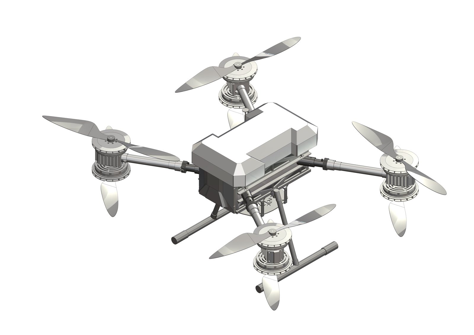 Drone Assembly — 3D model by Model Craft 3D