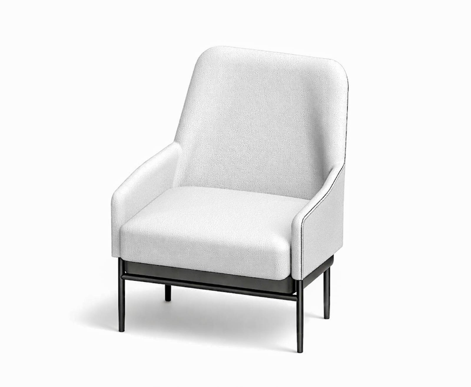 Lounge Chair — 3D model by Model Craft 3D