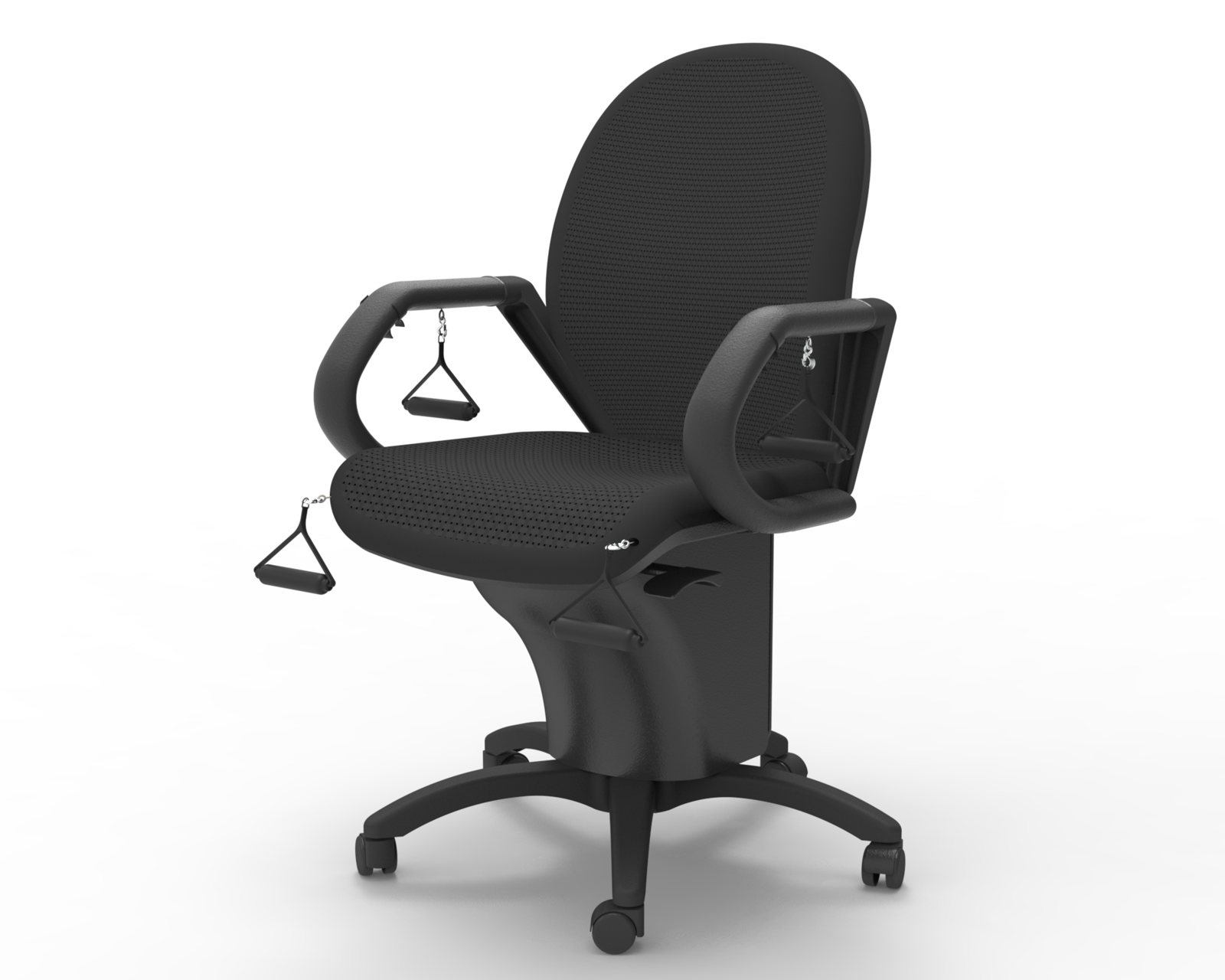 Office Chair (Open State) — 3D model by Model Craft 3D