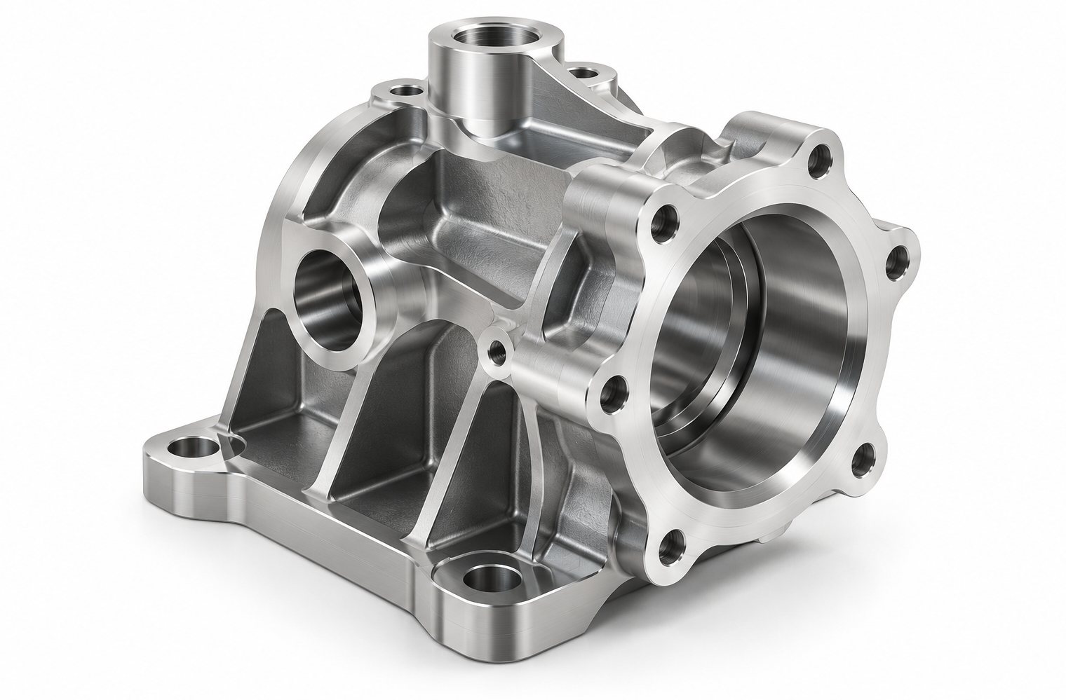 Precision-Machined Mechanical Housing — 3D model by Model Craft 3D