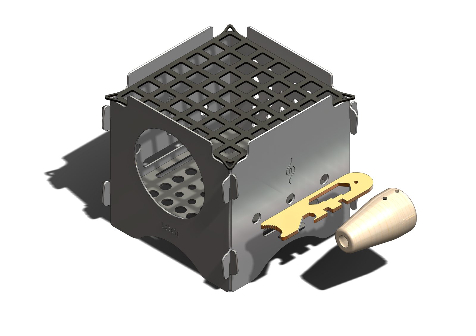 Stove Assembly — 3D model by Model Craft 3D
